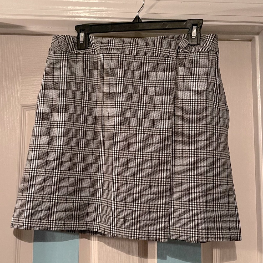 Plaid Mini Skirt